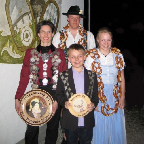 Foto Jugendk&ouml;nig, Sch&uuml;tzenk&ouml;nigin Eigner Manuela