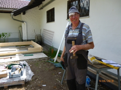 Foto H&uuml;tterlbau Juni 2018