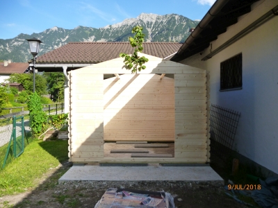 Foto H&uuml;tterlbau Juni 2018