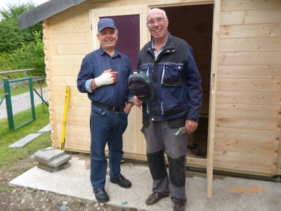 Foto H&uuml;tterlbau Juni 2018