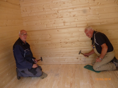 Foto H&uuml;tterlbau Juni 2018