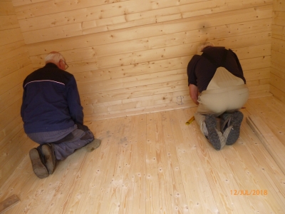 Foto H&uuml;tterlbau Juni 2018