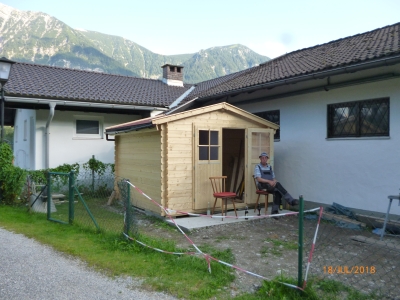 Foto H&uuml;tterlbau Juni 2018