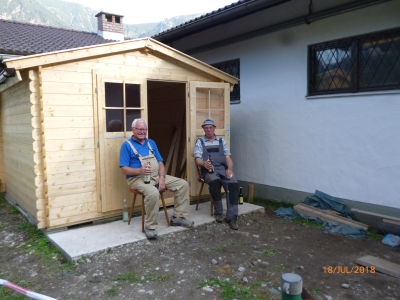 Foto H&uuml;tterlbau Juni 2018