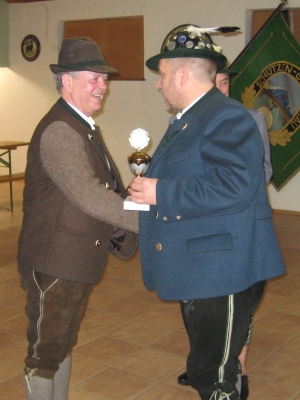 Foto Gesamtsieger Vortel aufgelegt: R&ouml;sner Helmut