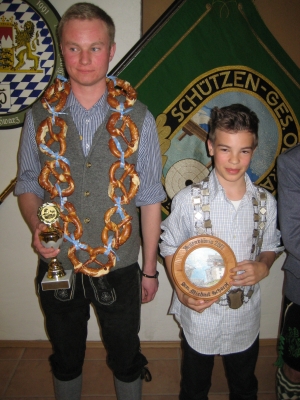 Foto Conrad Florian (Vize-Jugendk&ouml;nig), Scharpf Michael (Jugendk&ouml;nig)