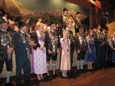 Foto auf dem Gausch&uuml;tzenball in Kr&uuml;n