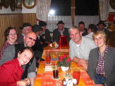 Foto der Vertreter des Sch&uuml;tzengaus Werdenfels