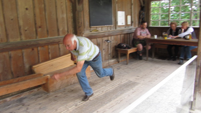 Foto mit den Siegern des Kegelturniers