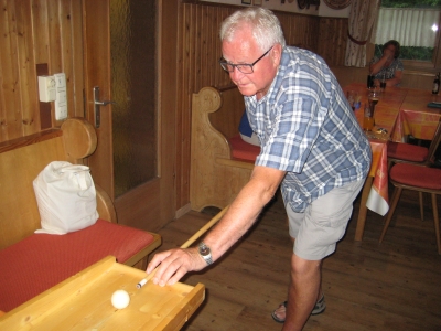 Foto Sommermehrkampf 2017, Darten, Sto&szlig;buddeln