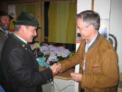 Foto von den Ehrungen bei der Generalversammlung