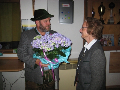 Foto von den Ehrungen bei der Generalversammlung