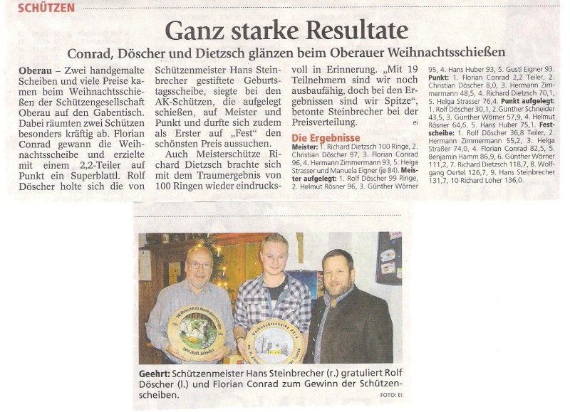 Artikel im Garmisch-Partenkirchner Tagblatt