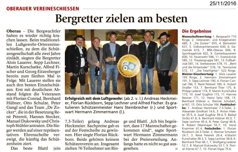 Artikel im Garmisch-Partenkirchner Tagblatt
