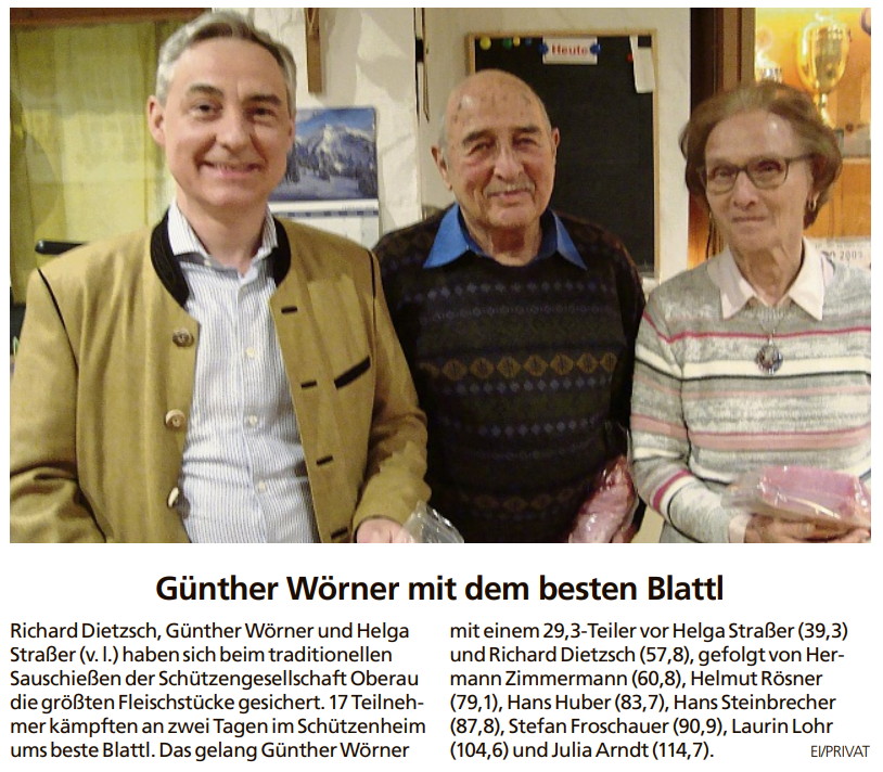 Garmisch-Partenkirchner Tagblatt im 7. M&auml;rz 2025