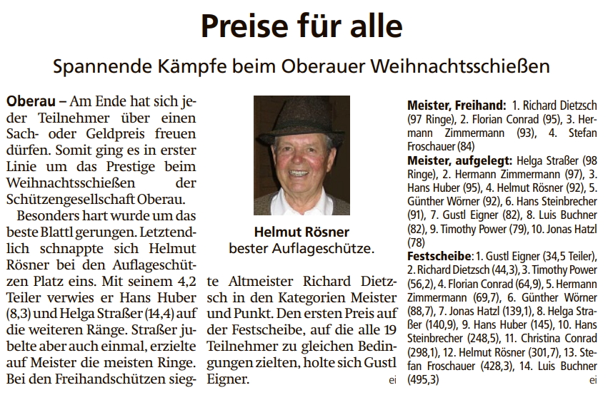 Garmisch-Partenkirchner Tagblatt im 29. Dezember 2025